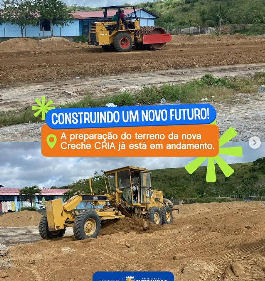  O trabalho já começou!
